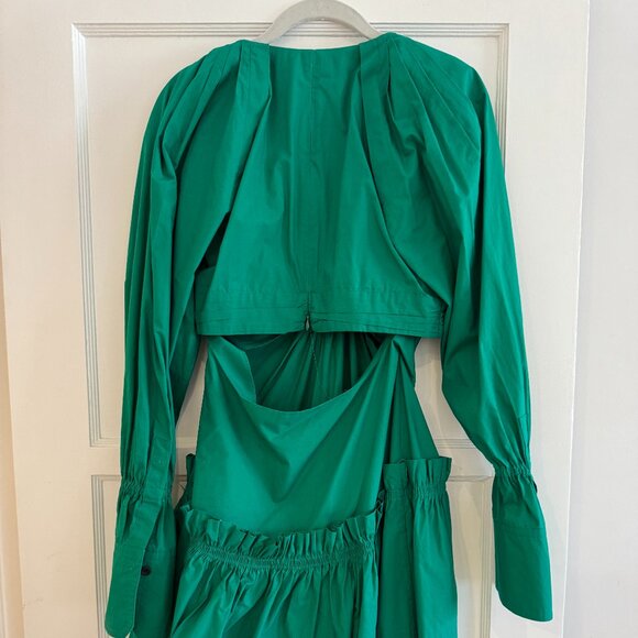 A.C.L. Emerald Green Dress - Picture 4 of 8